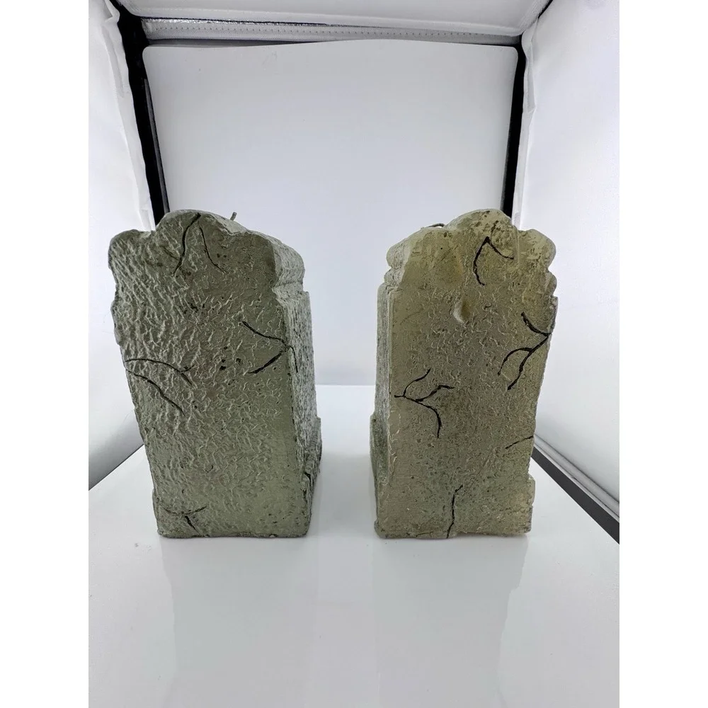 Target Halloween Tombstone Pillar Candles Set of 2 RIP Black Cat Haunted House